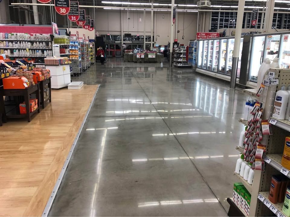 polished commercial concrete