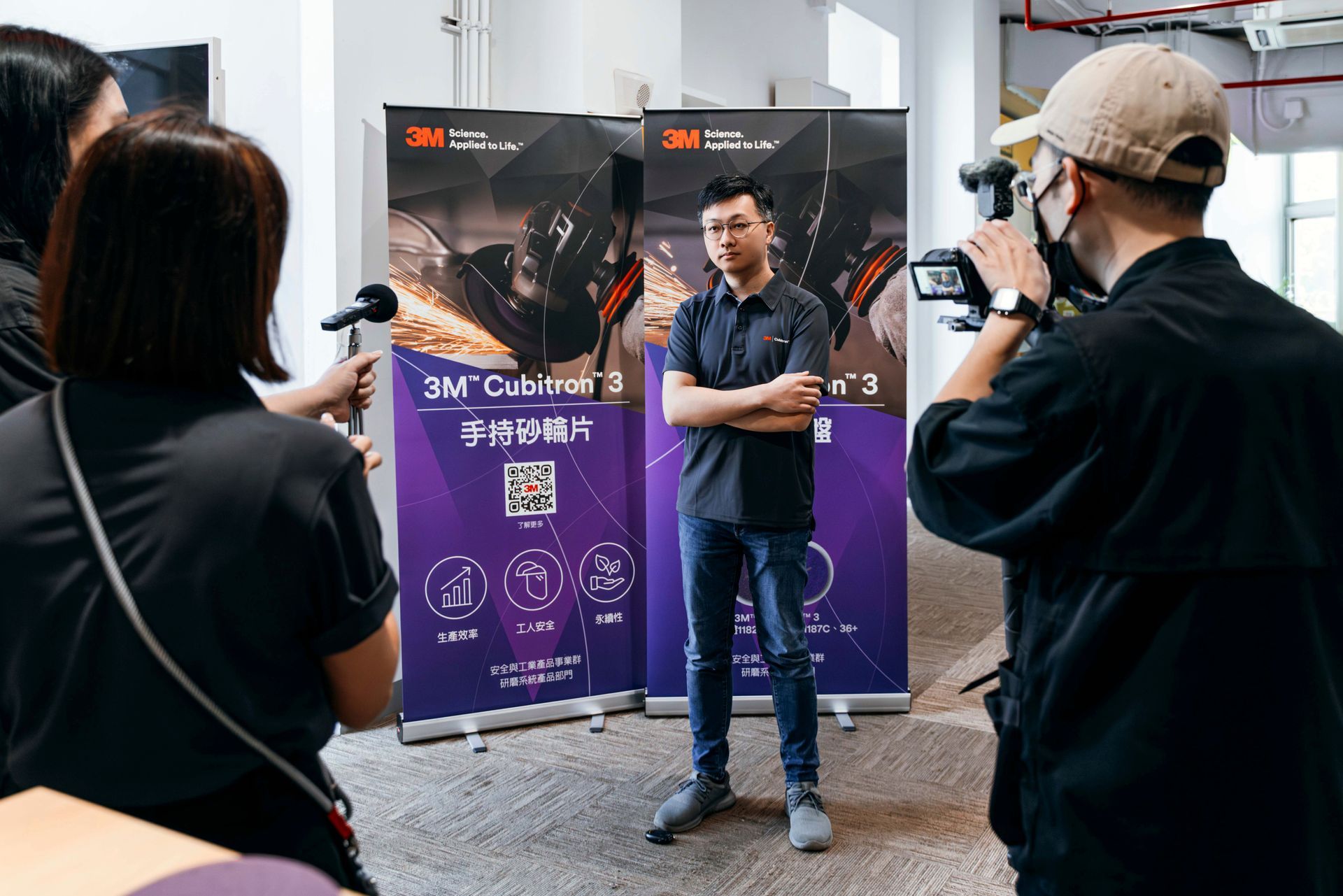 3M Cubitron新品上市發表會，團隊合影活動紀錄，企業品牌活動現場攝影
