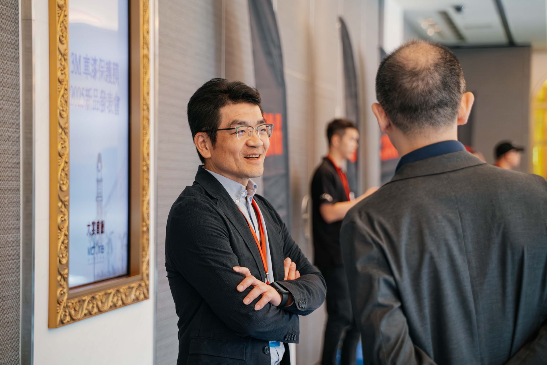 3M車漆保護膜2025新品發表會現場，講者介紹產品特色，企業品牌發表活動攝影紀錄