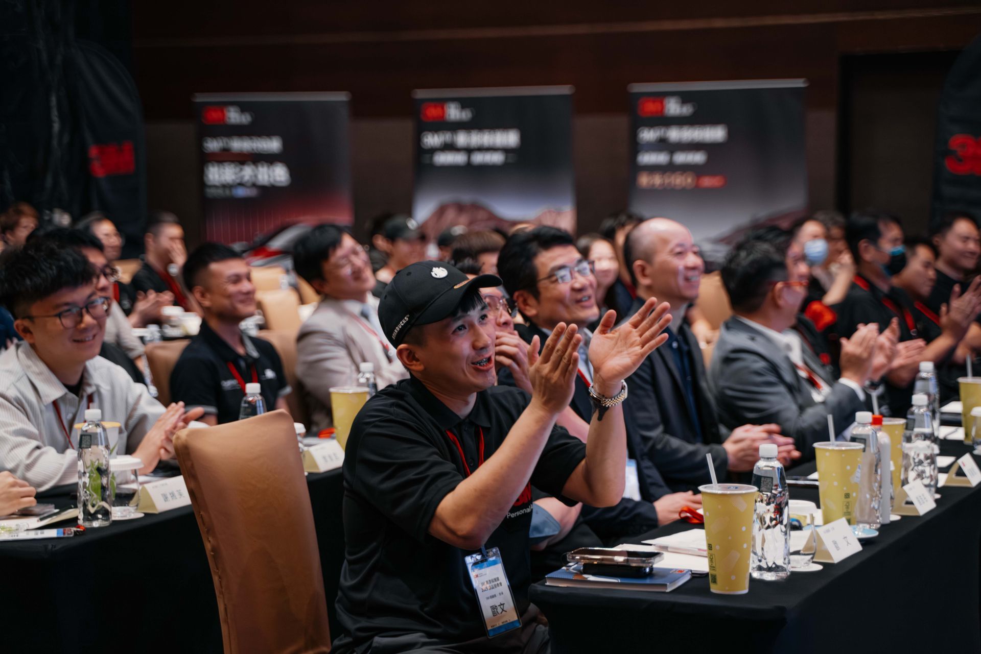 3M車漆保護膜2025新品發表會現場，講者介紹產品特色，企業品牌發表活動攝影紀錄