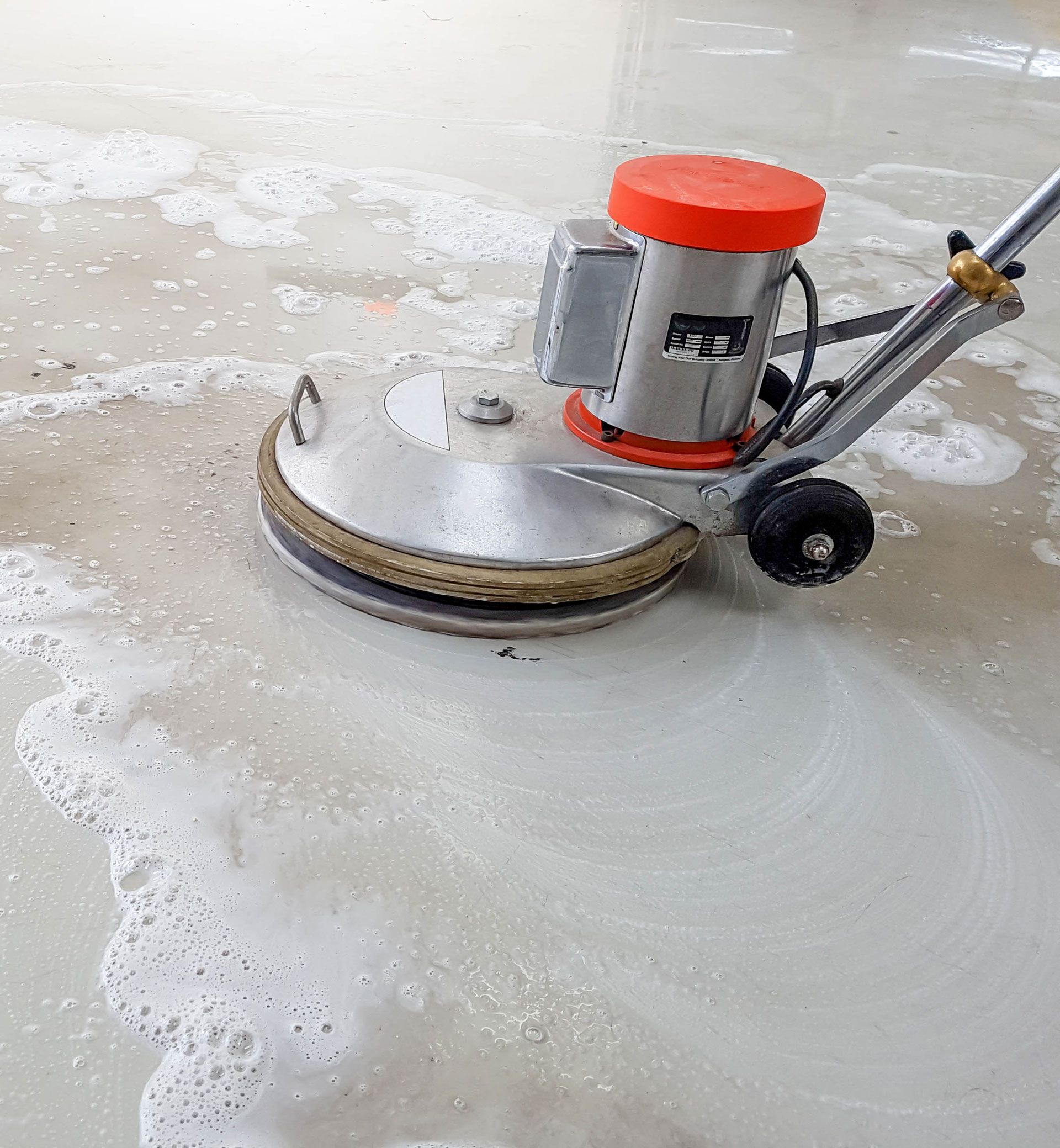 Floor Scrubbing & Polishing