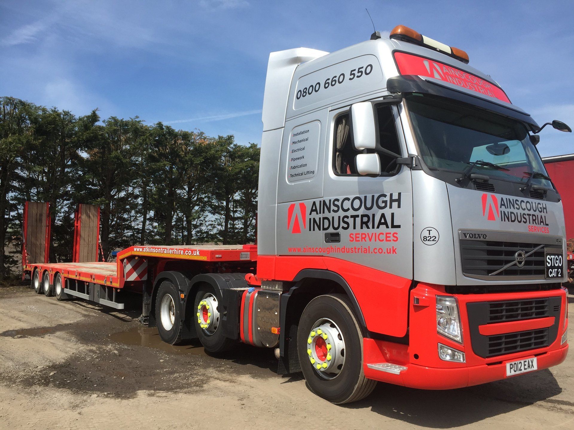 Freight logistics solutions at Atkinson Trailer Hire Ltd.