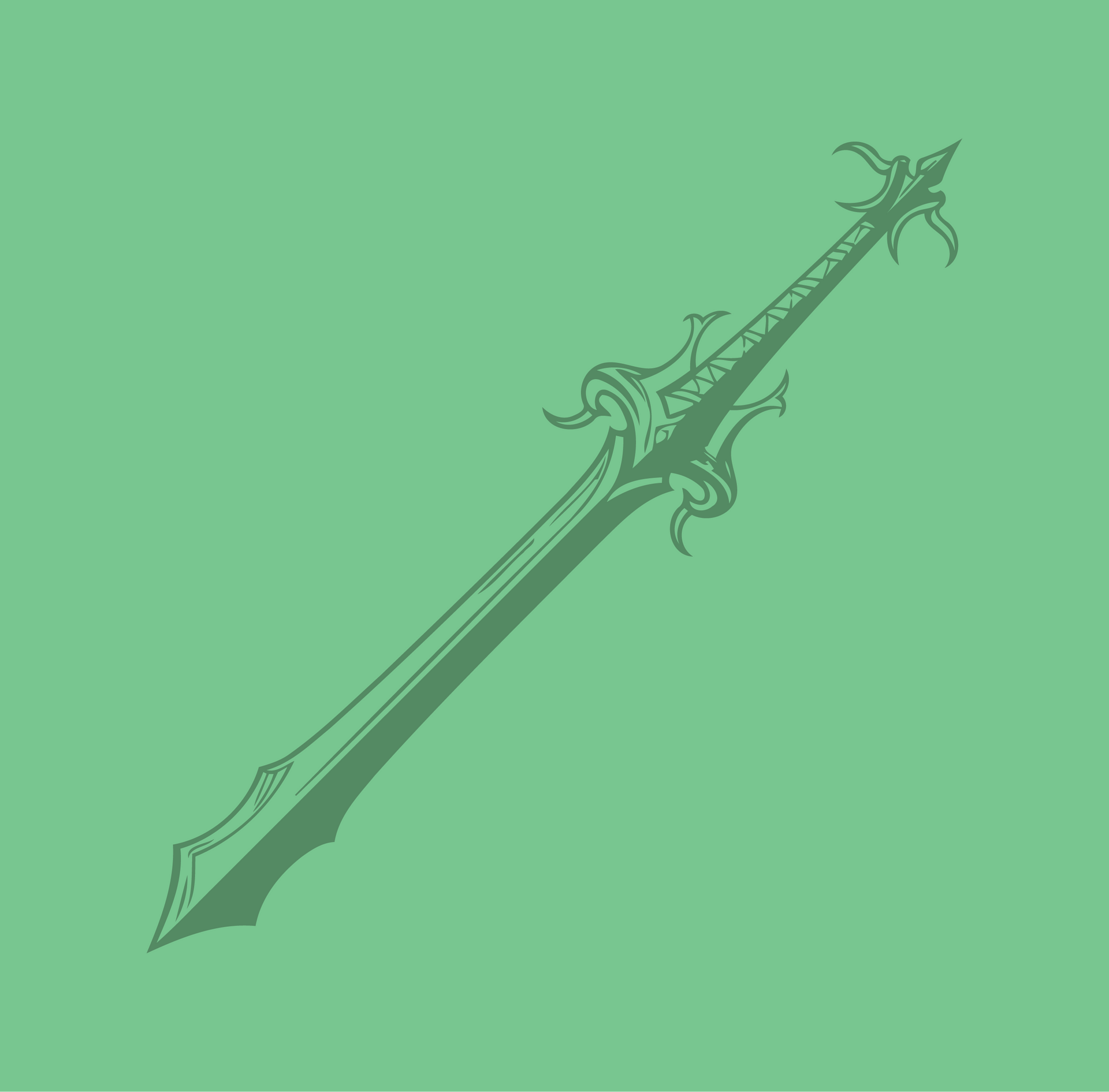 green sword