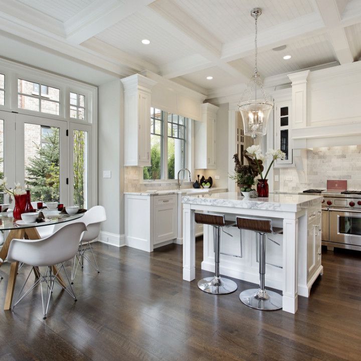 Modern White Countertop Interior
