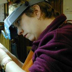 Virginia Davis, bench jeweler and owner at Westover Jewelers in Lynchburg VA