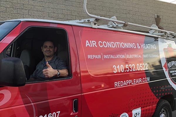 red apple air new AC installation