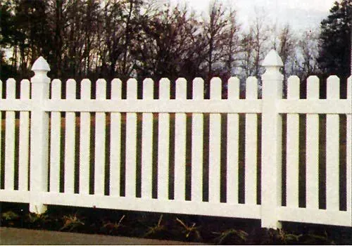 White Fence — Kilmarnock, VA — Booth Landscaping