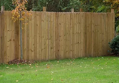 Brown Fence — Kilmarnock, VA — Booth Landscaping