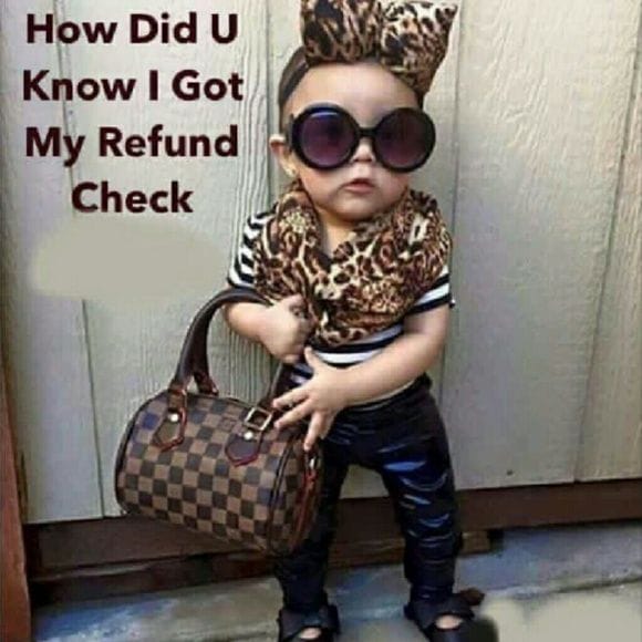 Refund check meme