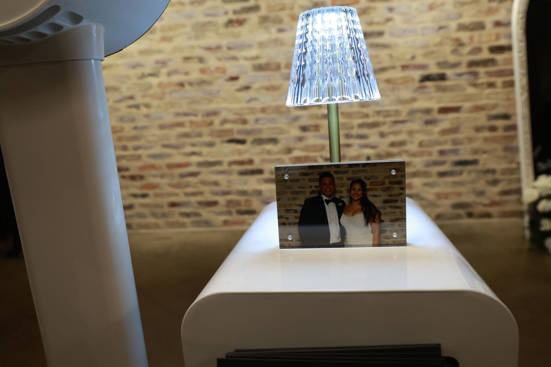 Upscale wedding reception details from Maryssa and Joseph’s celebration in Central Texas.