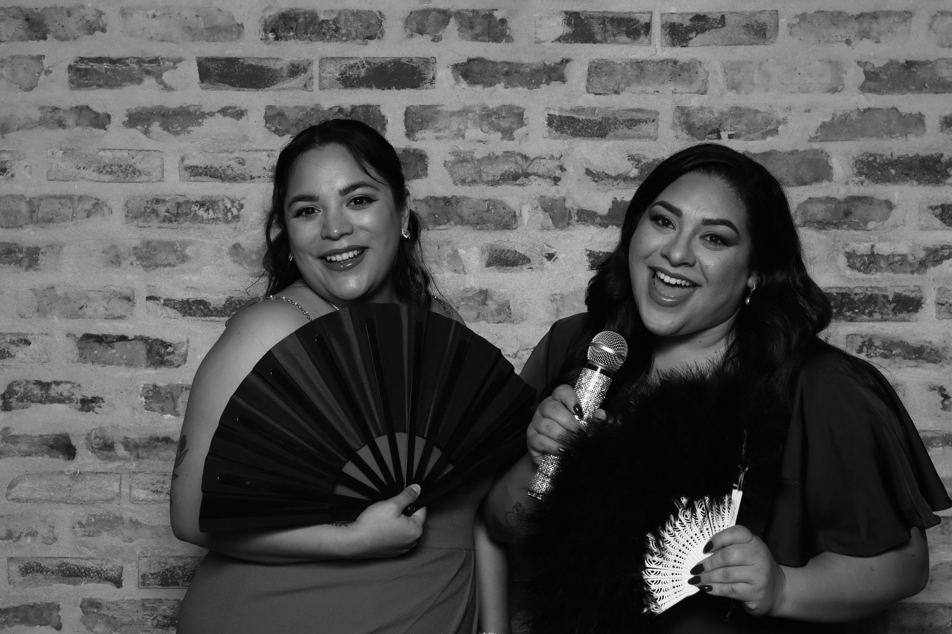 Elegant wedding photo booth setup at San Antonio reception venue