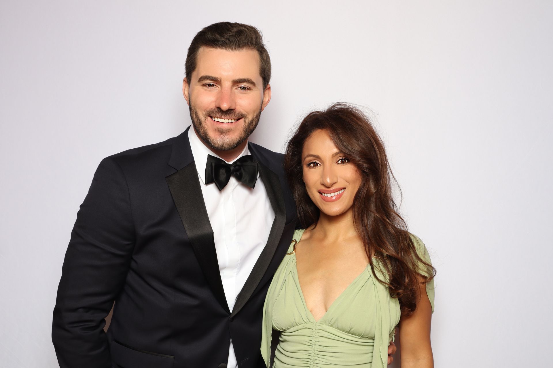 Wedding reception print photo booth with unlimited instant prints