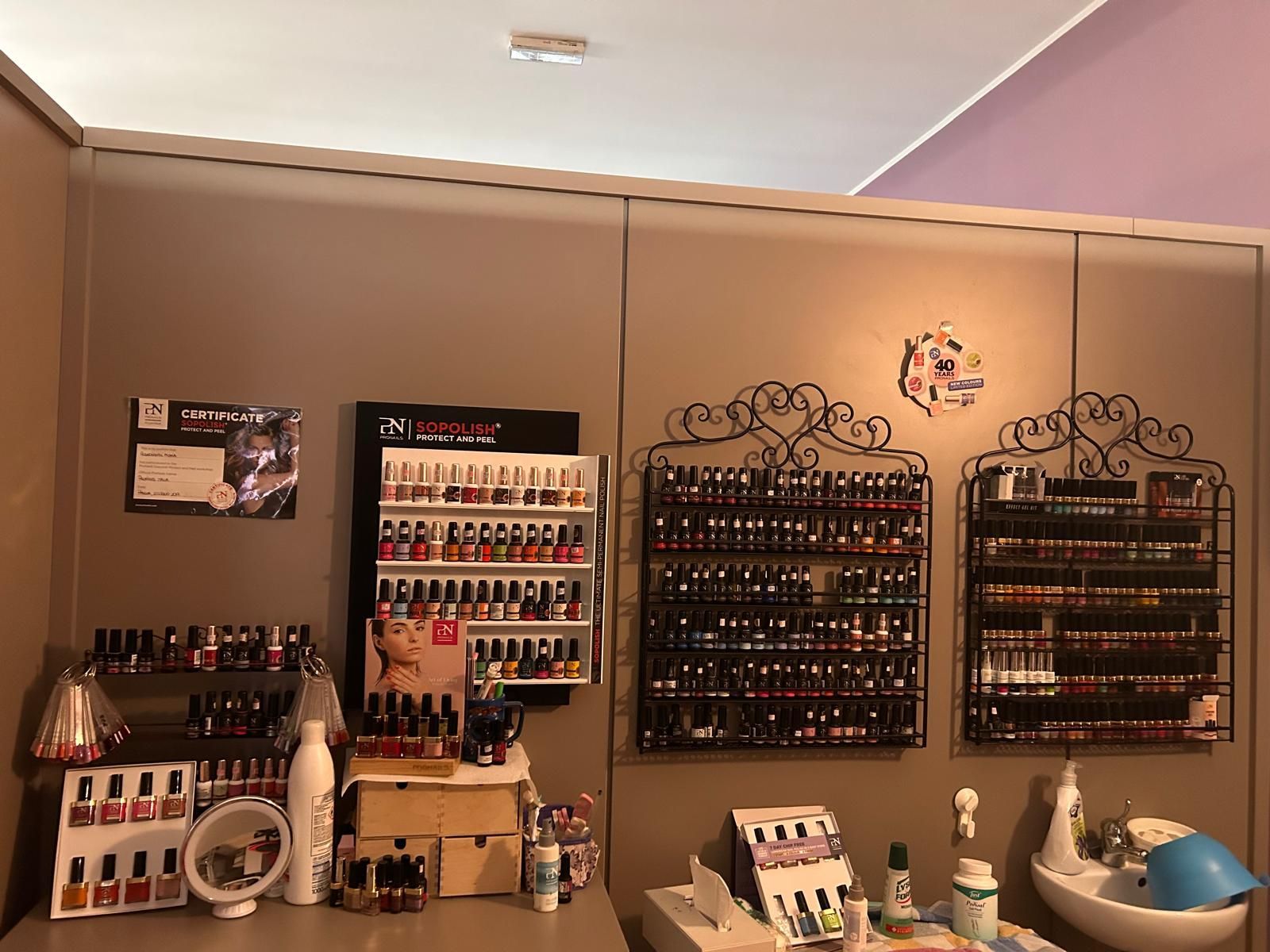 smalto semipermanente