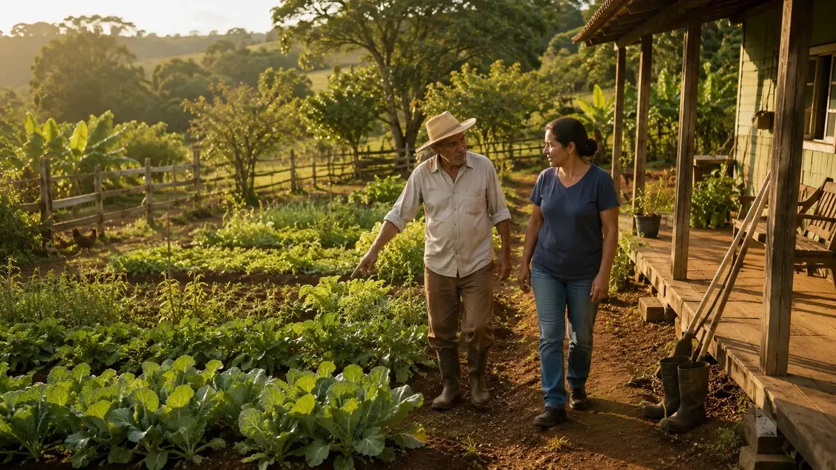 Trabalhadores rurais em propriedade familiar usada como prova de atividade rural Trabalhadores rurais em propriedade familiar usada como prova de atividade rural
