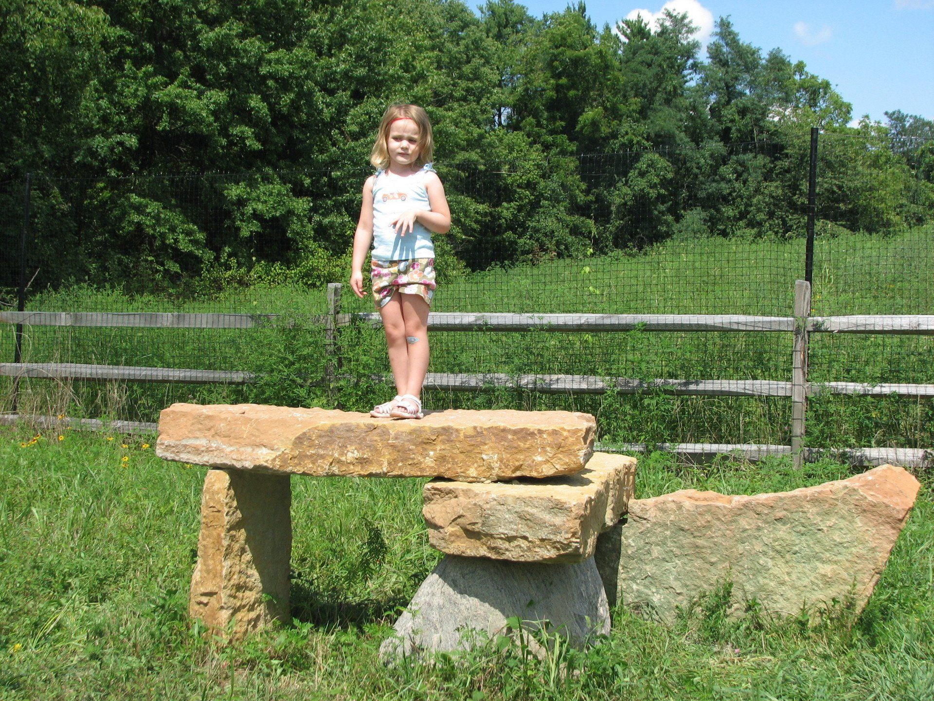 Cincinnati Nature Center - natural playscape