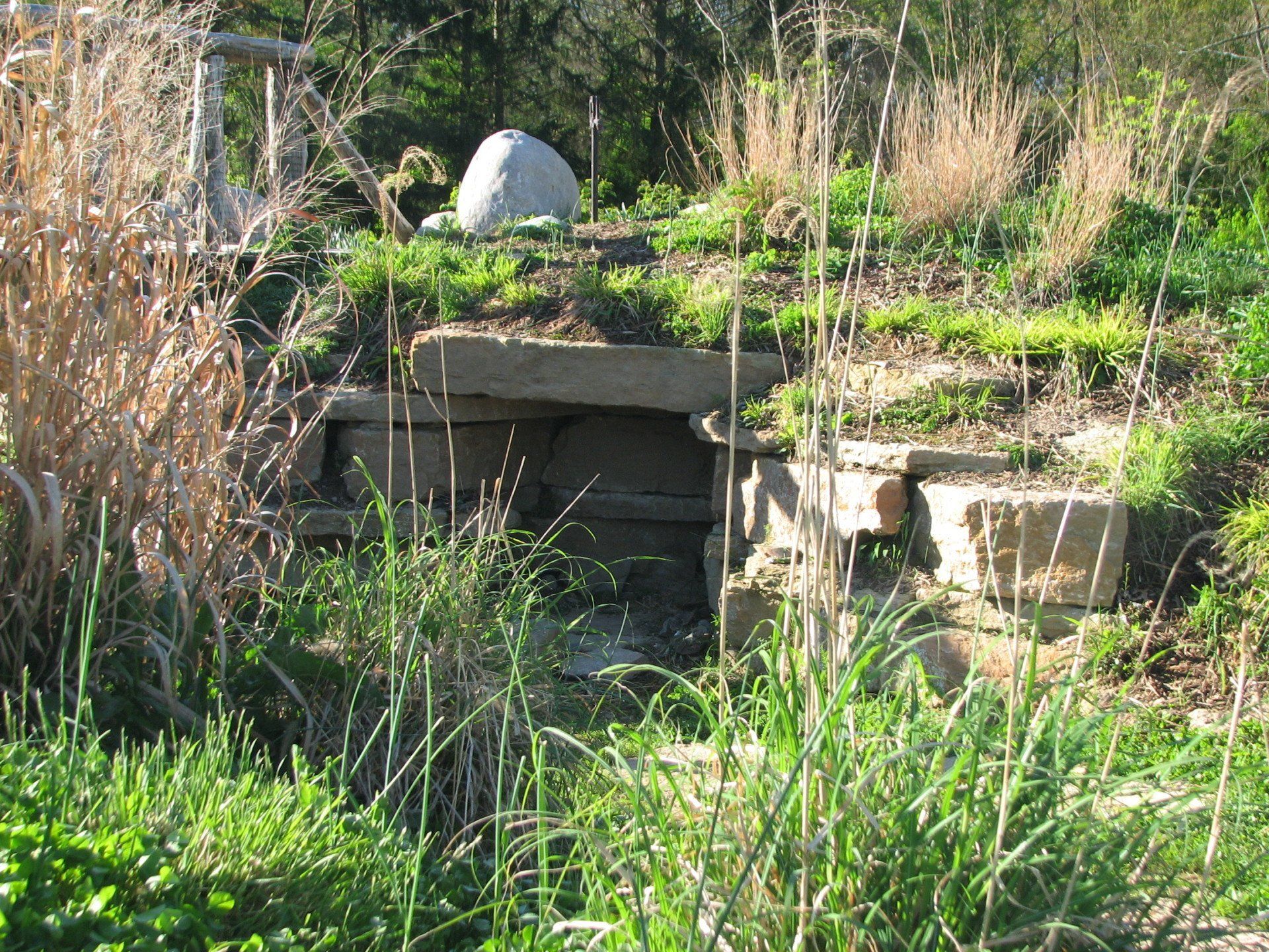 Cincinnati Nature Center - natural playscape