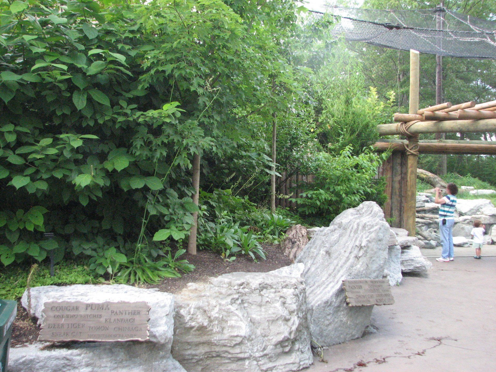 Cincinnati Zoo stone wall
