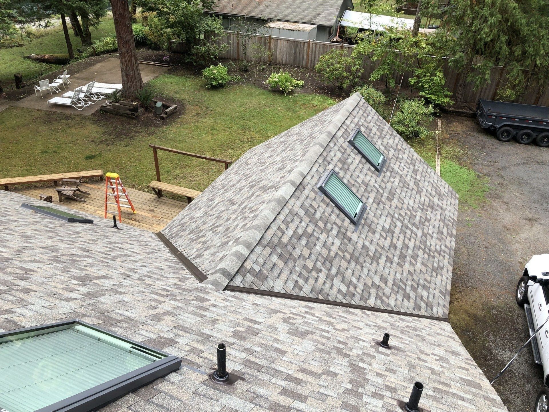 Top View of a Roof — Junction City, OR — Premier Roofing Services, LLC