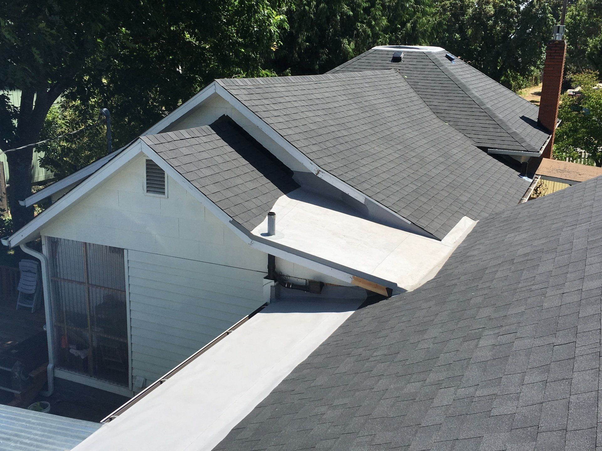 Gray Colored Roof — Junction City, OR — Premier Roofing Services, LLC