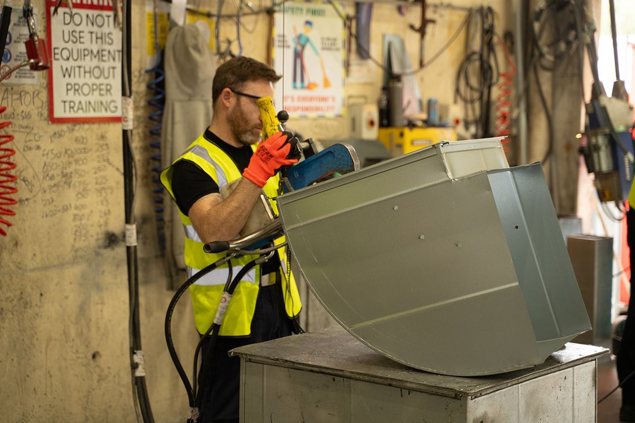 Skilled team of fabrication professionals