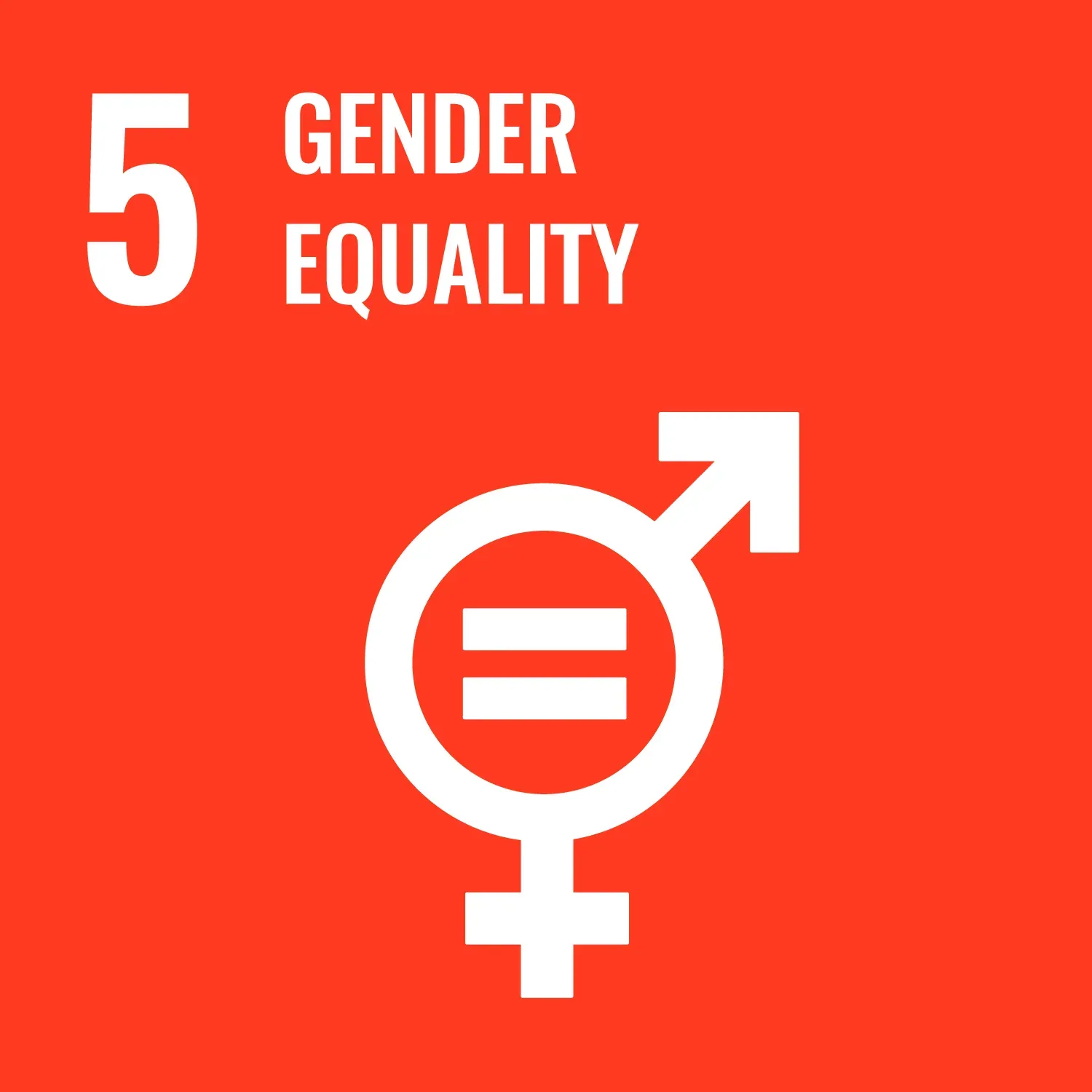 Gender Equality UN's sustainable development goals 5. Gender Equality