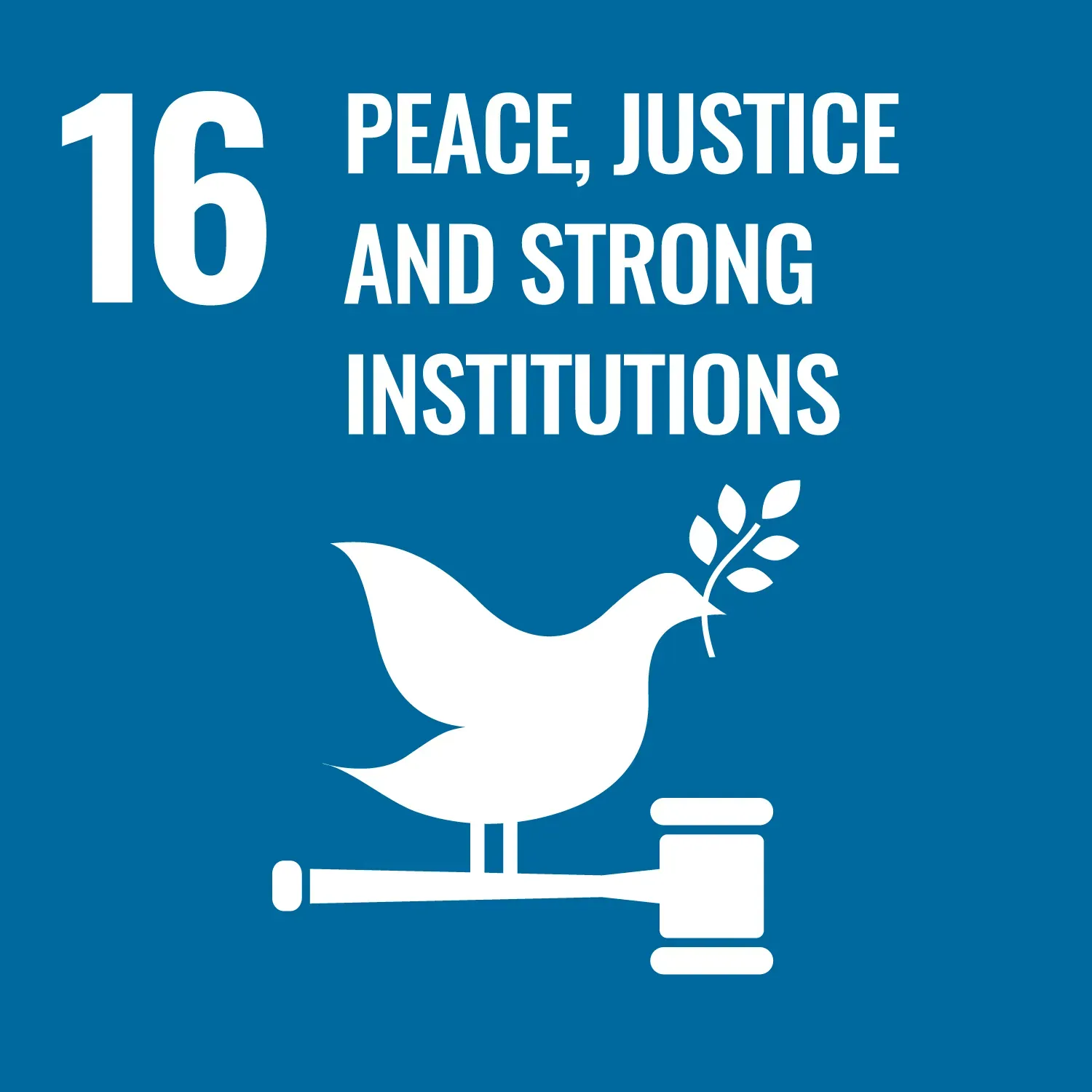 Peace, justice and strong institutions UN's sustainable development goals 16. Peace, justice and strong institutions