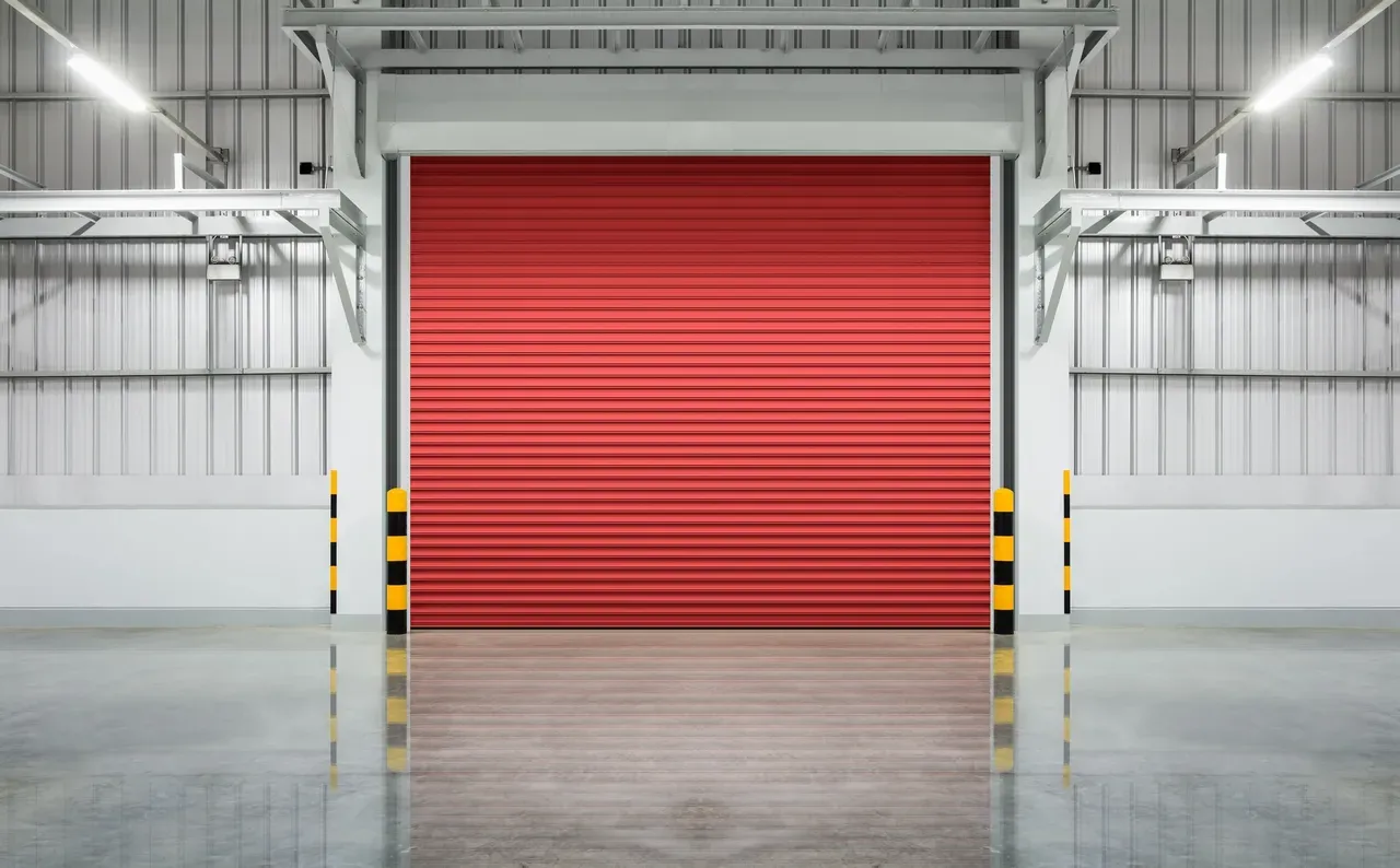 Red Garage Door — West Paris, ME — The Door Guy LLC