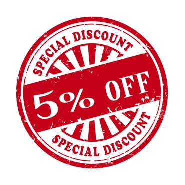 Special Discount — Wisconsin Rapids, WI — Doorworks, Inc. 5% off discount for Doorworks