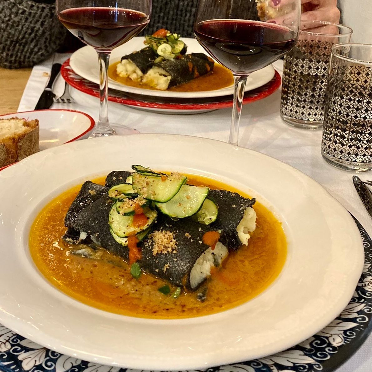 cannelloni di baccala