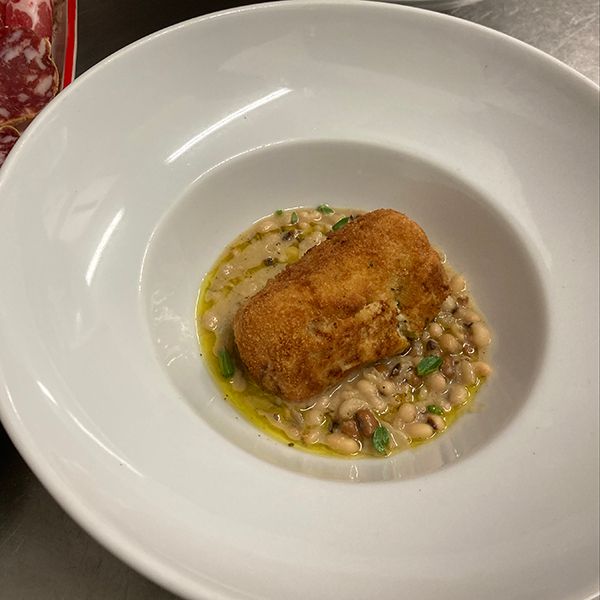 crocchetta di tinca affumicata