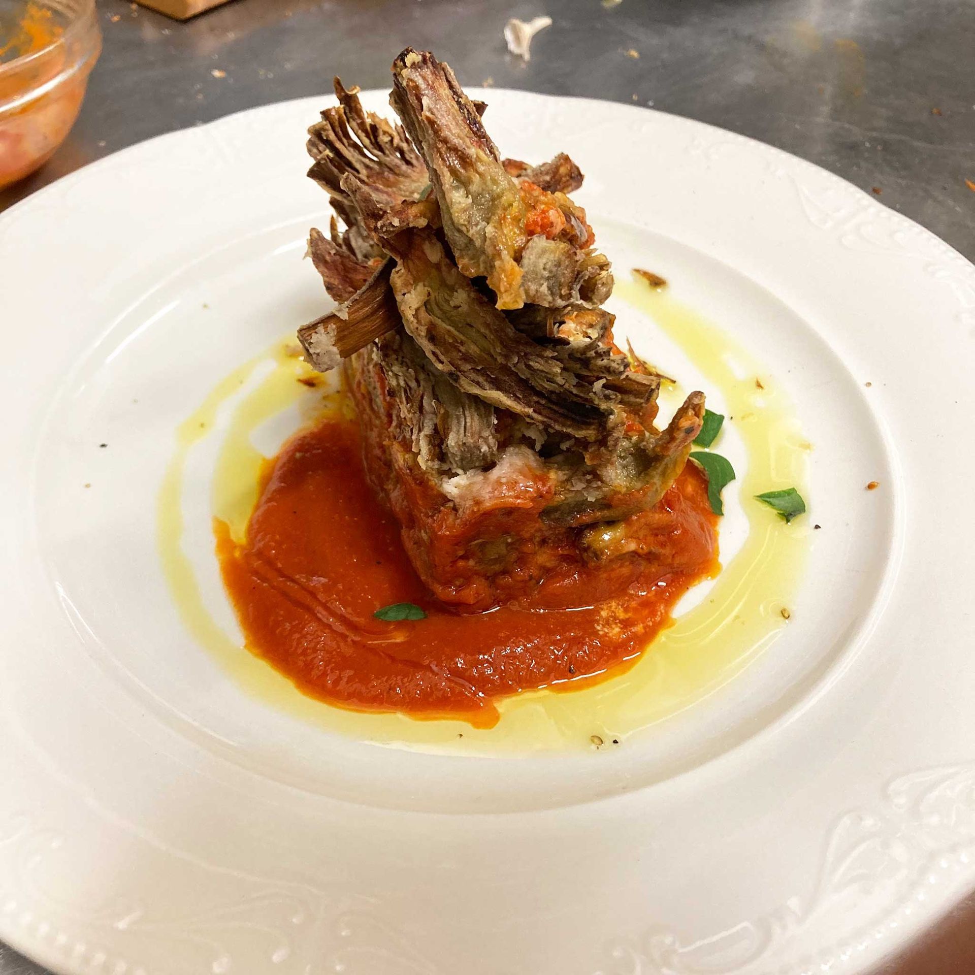 parmigiana di carciofi