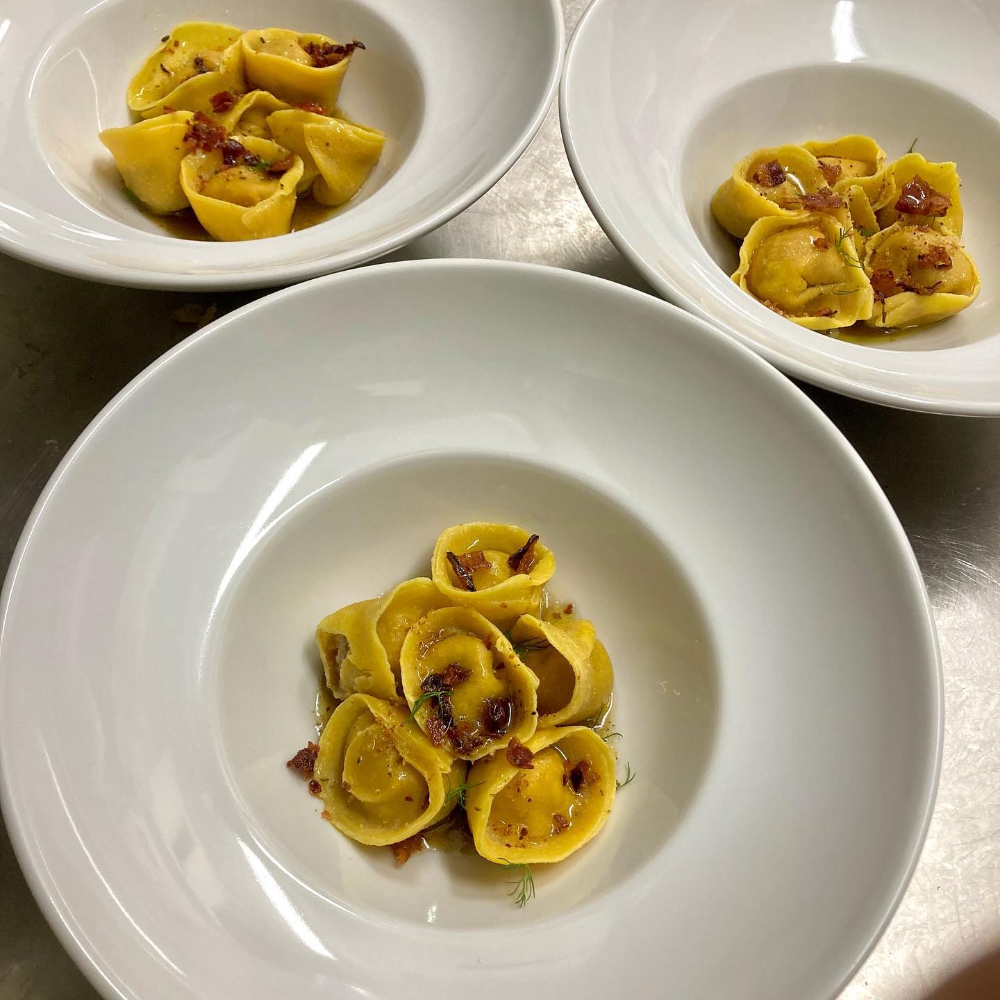 tortelli con porchetta