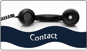 A picture of a telephone with the words contact below it