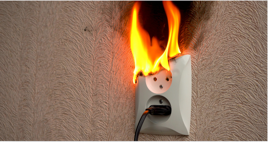 Electrical fire