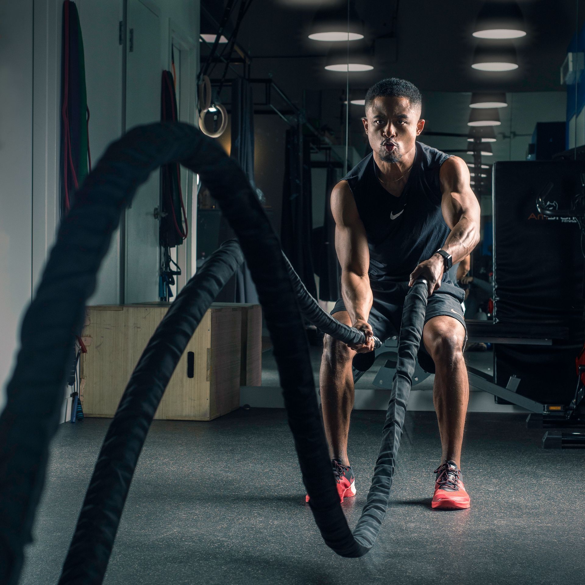strength training with ropes 