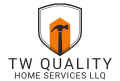 Logo: Orange hammer in shield, text