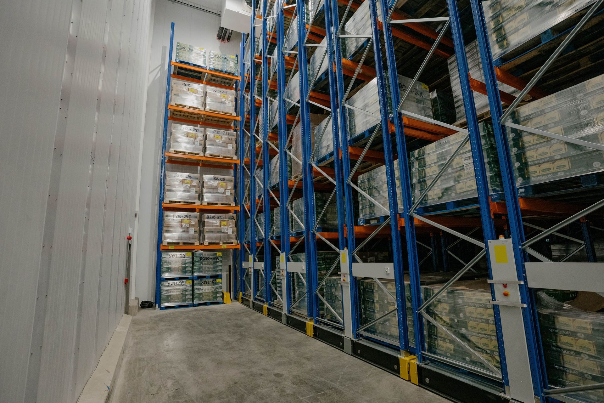 Final Phase of Advanced Freezer Room with Fire-Resistant Features for CGI by Aircold Panel Solutions.