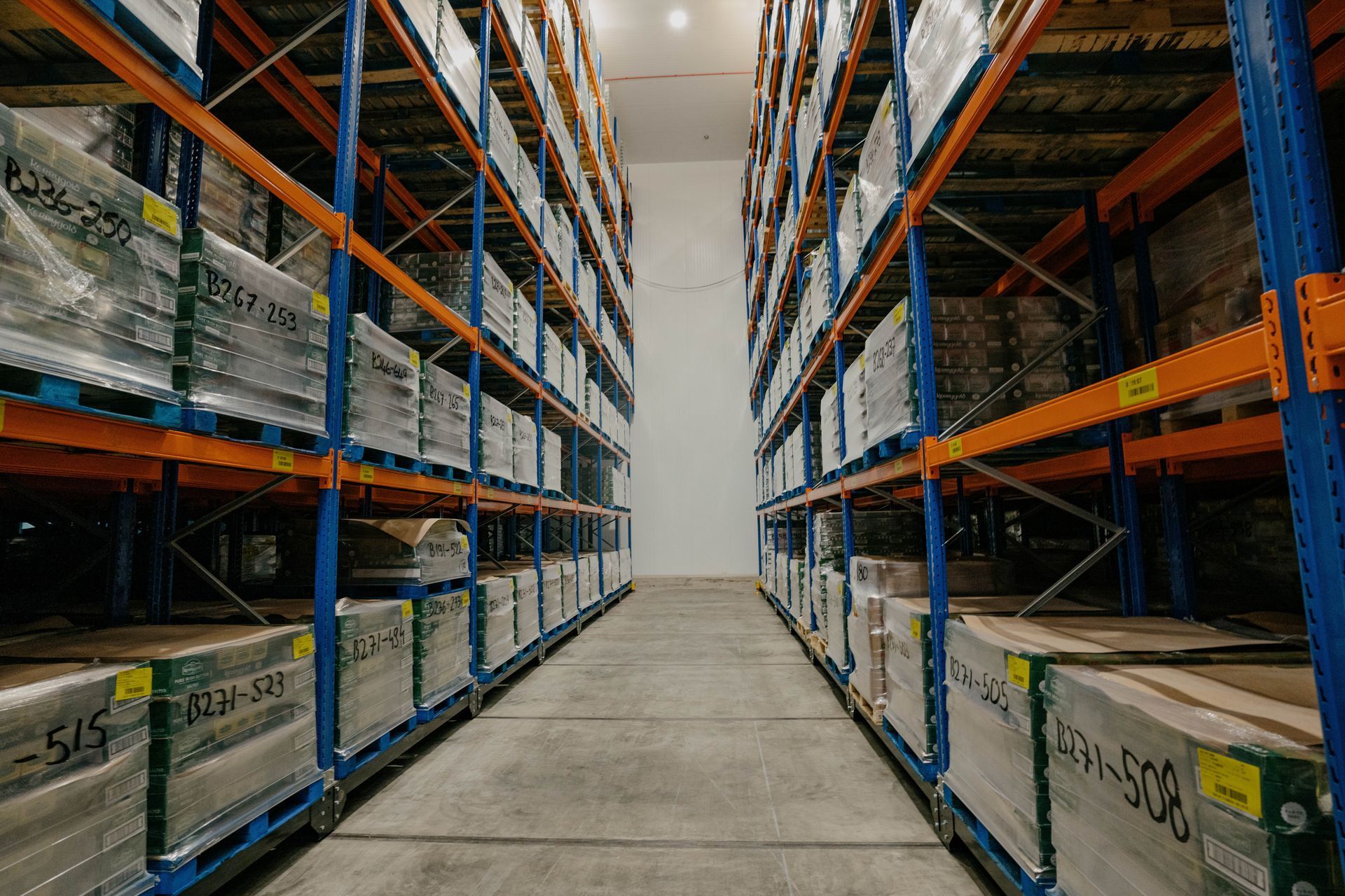 Final Phase of Advanced Freezer Room with Fire-Resistant Features for CGI by Aircold Panel Solutions.