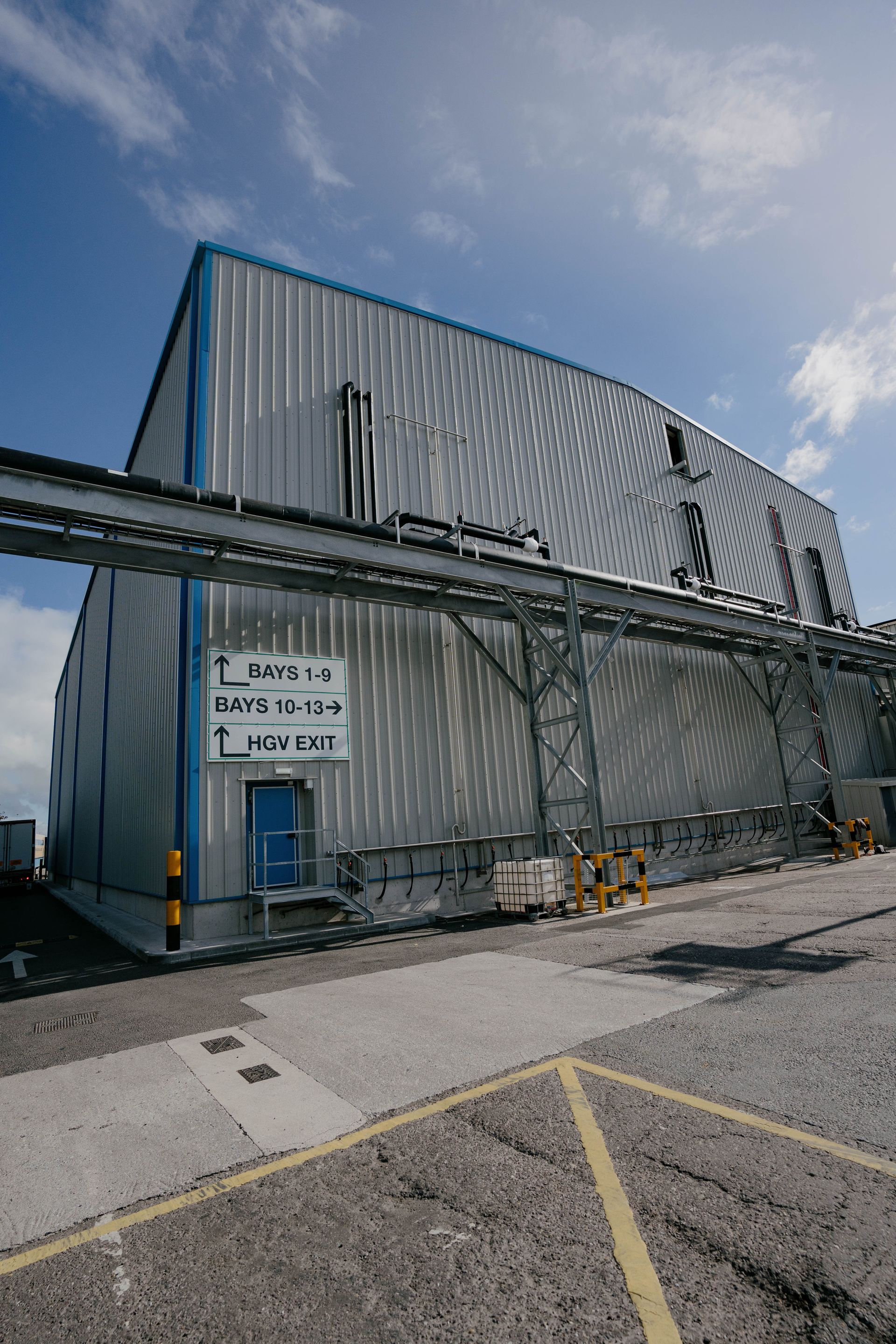 Final Phase of Advanced Freezer Room with Fire-Resistant Features for CGI by Aircold Panel Solutions.