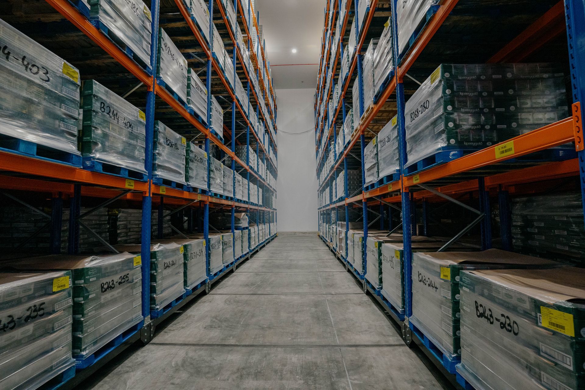 Final Phase of Advanced Freezer Room with Fire-Resistant Features for CGI by Aircold Panel Solutions.