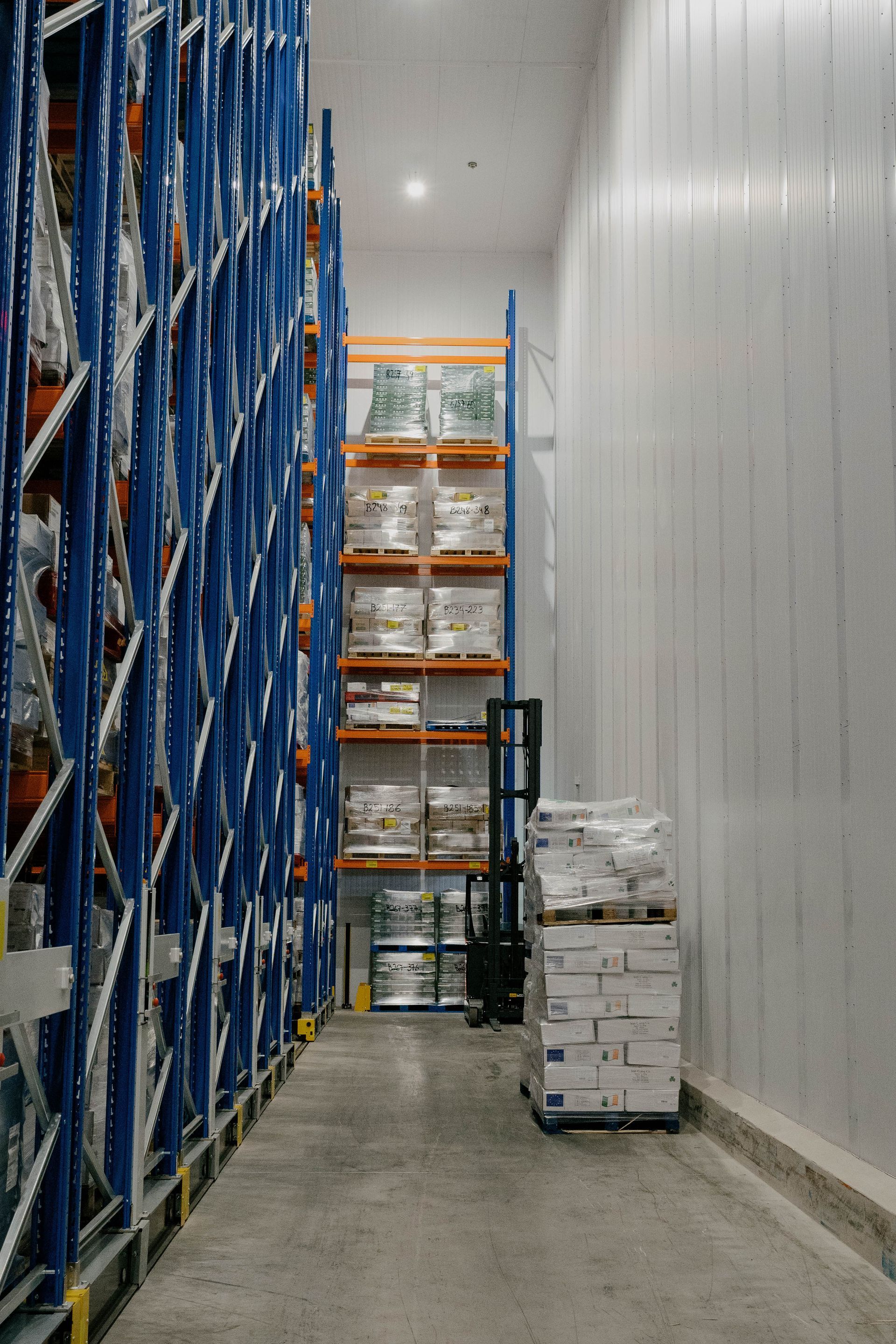 Final Phase of Advanced Freezer Room with Fire-Resistant Features for CGI by Aircold Panel Solutions.