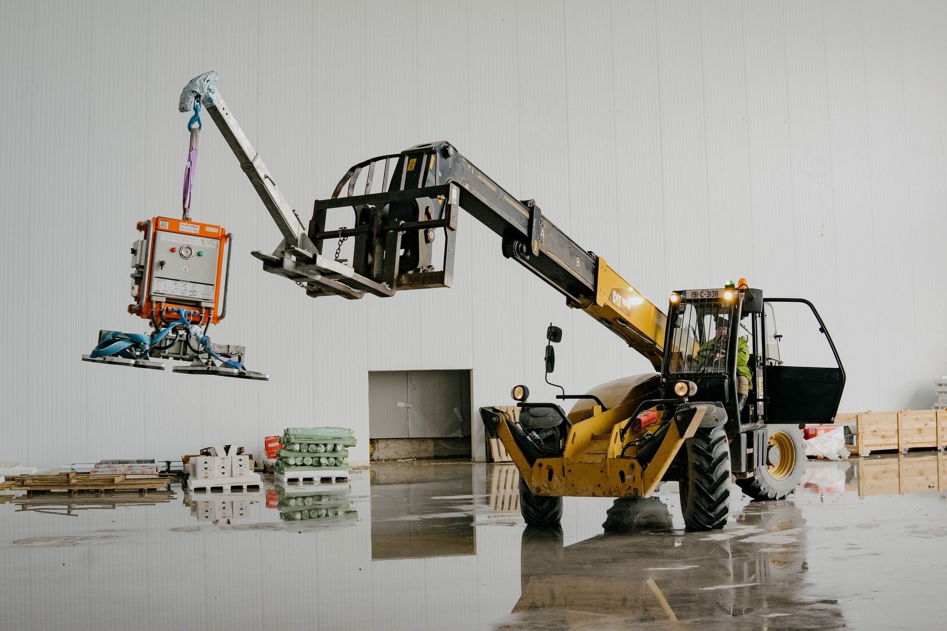 Construction Phase of Advanced Freezer Room with Fire-Resistant Features for CGI by Aircold Panel Solutions