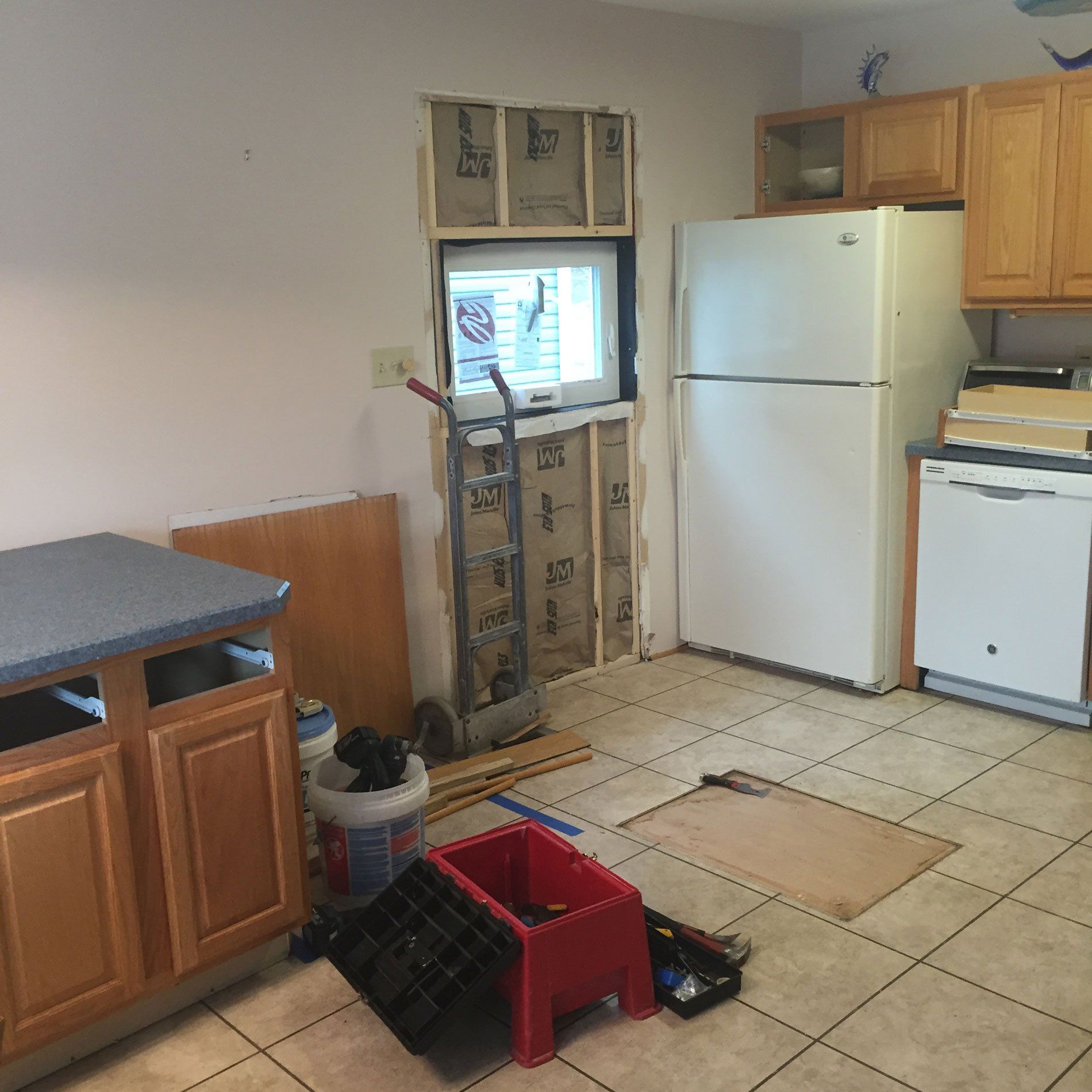 Side View of Kitchen - Hampton, VA  - Sir Fix It