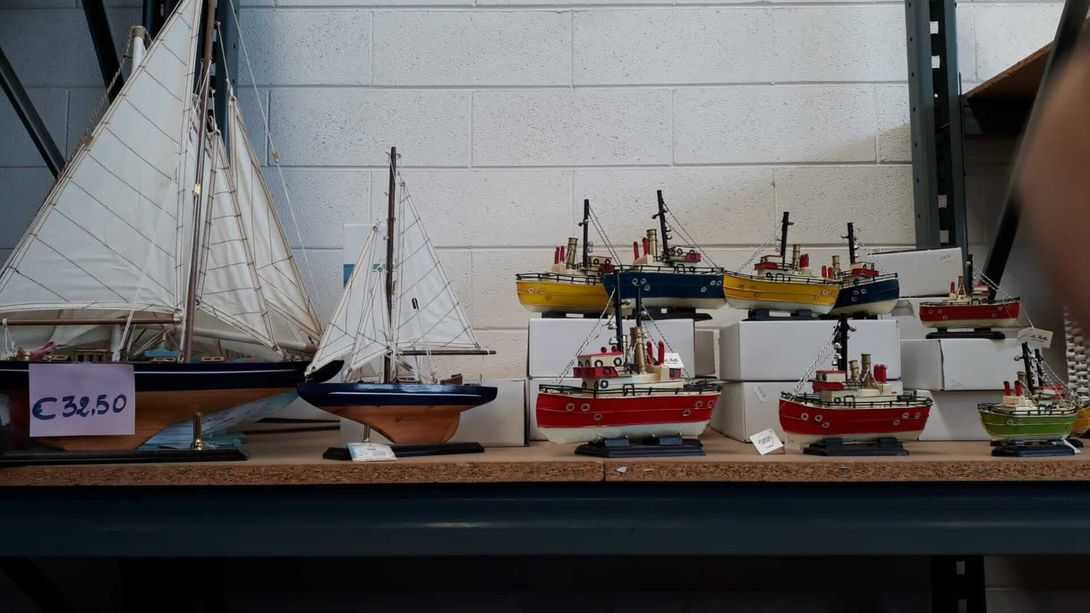 miniature di imbarcazioni