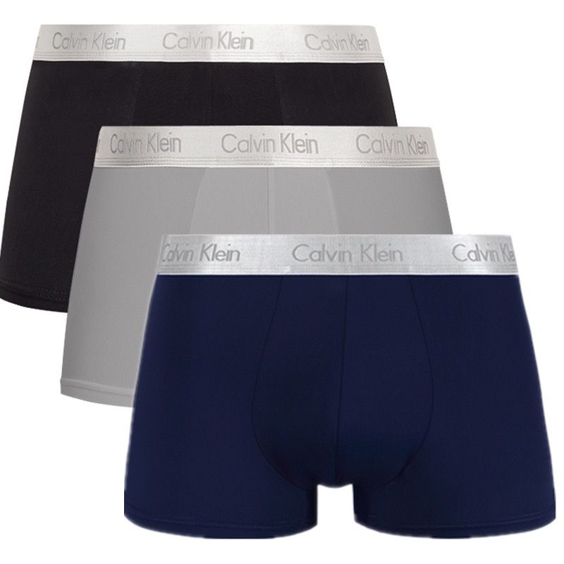 【9月優惠限時限量】男内褲Calvin Klein CK冰絲 男內褲 親膚 透氣 男生四角內褲 平角內褲 平口褲 内褲男生