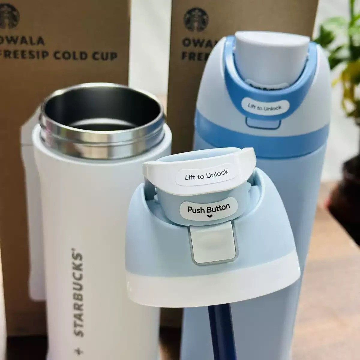 【新品上架/美安免運】Starbucks x Owala 夏日 冷飲 水壺 710ml