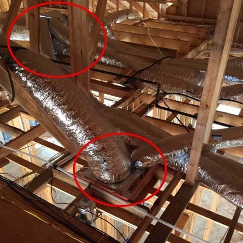 Express Heating & Air Conditioning duct work 3
