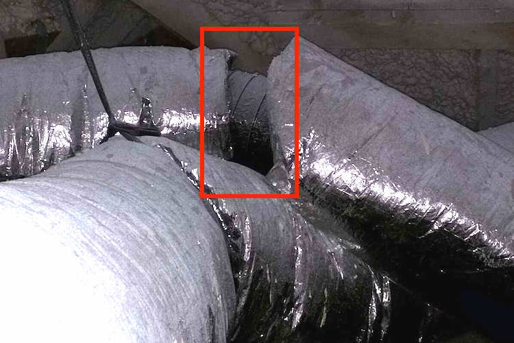 Express Heating & Air Conditioning duct work 1