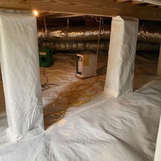 An encapsulation in Knoxville TN by All Clean Mold Remediation