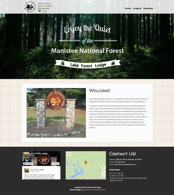 Lake Forest Lodge Home Page